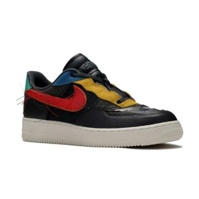 NIKE AIR FORCE 1 LOW BHM 2020 dk smoke grey/track red ct5534-001