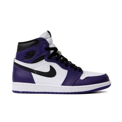 NIKE AIR JORDAN 1 RETRO HI OG court purple/black-white 555088-500