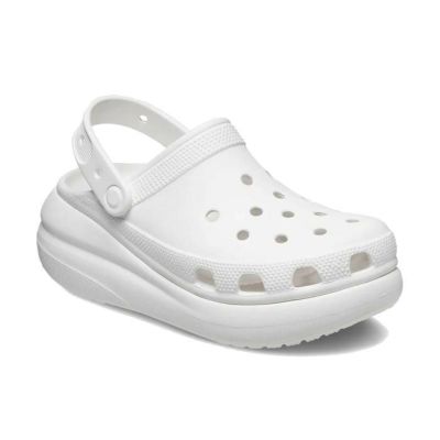 crocs CLASSIC CRUSH CLOG WHITE/BLANC 207521-100