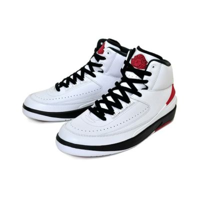 NIKE AIR JORDAN 2 RETRO CHICAGO white/varsity red-black dx2454-106