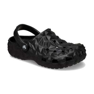 crocs CLASSIC GEOMETRIC CLOG BLACK 209563-001