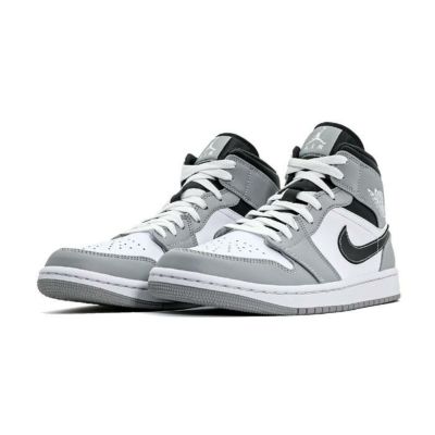 NIKE AIR JORDAN 1 MID lt smoke grey/white-anthracite 554724-078