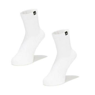 THE NORTH FACE ORGANIC 2P SOCKS WHITE nn82082-w