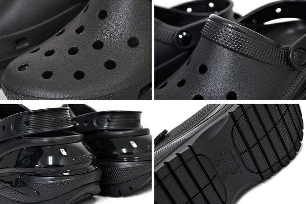 crocs CLASSIC MEGA CRUSH CLOG BLACK 207988-001 | Limited.edt