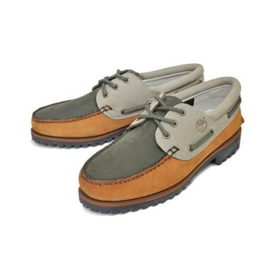 Timberland 3EYE CLASSIC LUG WHEAT NUBUCK W GREEN TB 0A5P5M 231