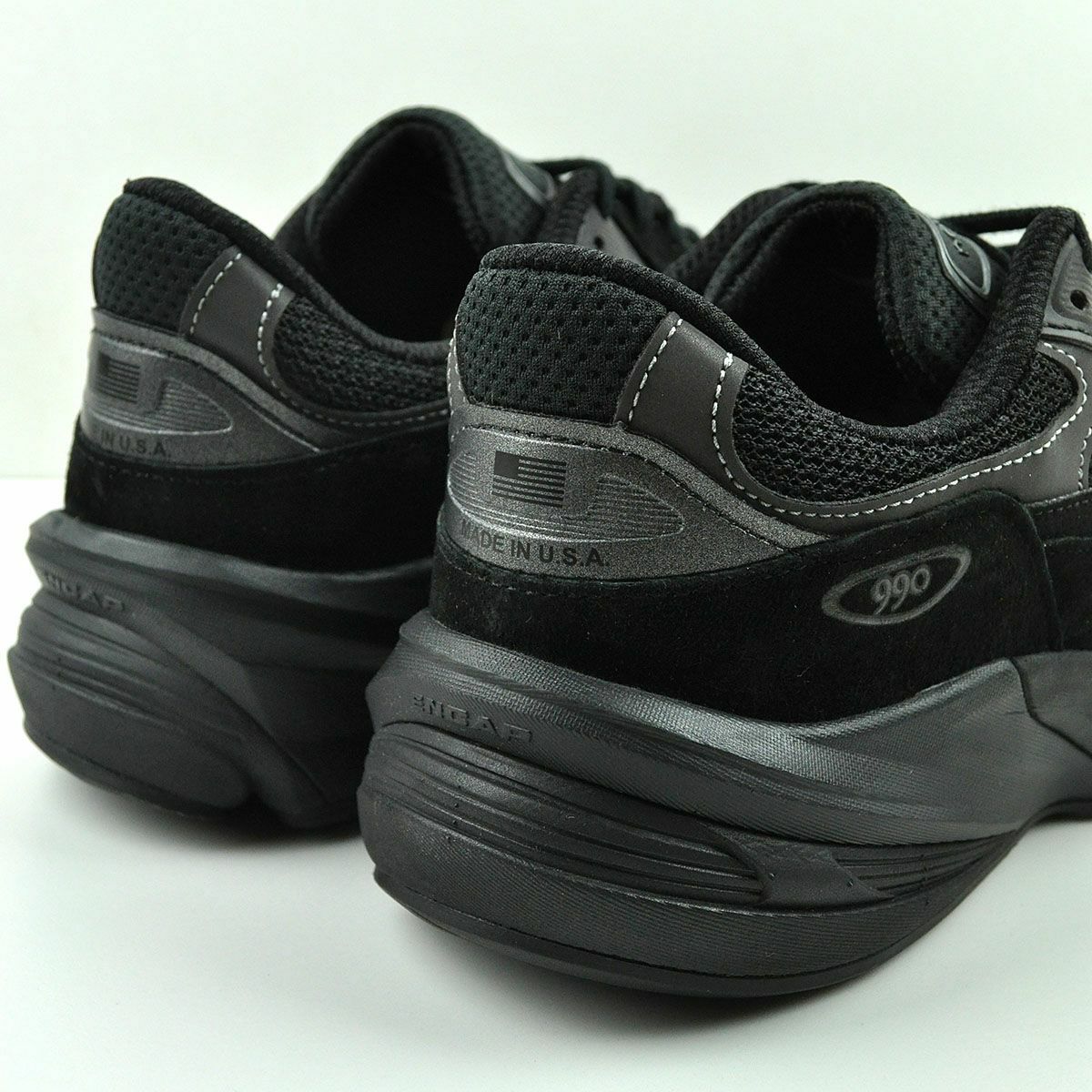 NEW BALANCE U990BB6 MADE IN U.S.A. TRIPLE BLACK【Width 2E 