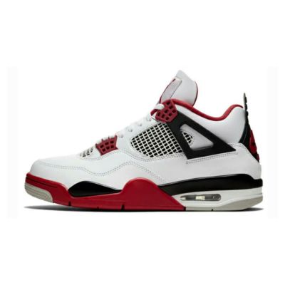 NIKE AIR JORDAN 4 RETRO FIRE RED white/fire red-black-tech grey dc7770-160