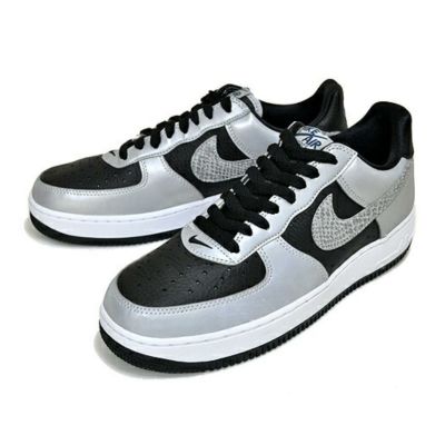 NIKE AIR FORCE 1 B SILVER SNAKE 黒蛇 black/black-silver dj6033-001
