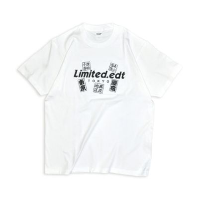 Limited.edt KANJI LOGO TEE WHITE