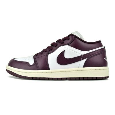 NIKE WMNS AIR JORDAN 1 LOW wht/bordeaux-sail dc0774-161