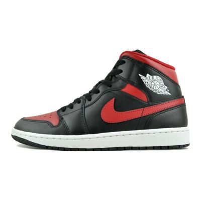 NIKE AIR JORDAN 1 MID blk/varsity red-summit wht dq8426-067