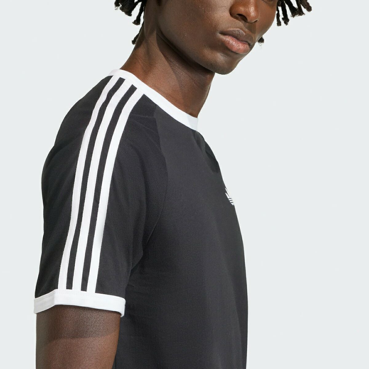adidas U 3-STRIPES TEE BLACK ke3538 | Limited.edt - リミテッド